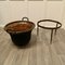 Hand Beaten Copper Cooking Cauldron on Stand, 1850s 6