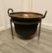 Hand Beaten Copper Cooking Cauldron on Stand, 1850s 2