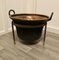 Hand Beaten Copper Cooking Cauldron on Stand, 1850s, Image 2