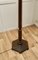 Art Deco Walnut Floor Standing Lamp, 1920s 4