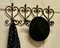 Arts and Crafts French Wrought Iron Hat and Coat Rack, 1920s 5