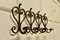 Arts and Crafts French Wrought Iron Hat and Coat Rack, 1920s 4