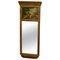 Petite 19th Century French Gilt Trumeau Mirror, 1880s 1