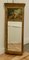 Petite 19th Century French Gilt Trumeau Mirror, 1880s 5