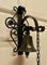 19th Century Black Wrought Iron Alpine Front Door Bell, 1890s 5