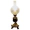 Napoleon III French Brass Oil Lamp with Lions and Chains, 1880s, Image 1