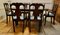 Carved Extending Table and Matching Carver Chairs, 1900s, Set of 7 2