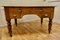 Pine Leather Top Partners Desk, 1860s, Image 2