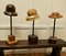 French Fruit Wood Hat Block Milliners Form, 1890s 8
