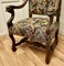 French Arts and Crafts Gothic Walnut Library Chairs, 1880, Set of 2 13