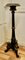 Tall Arts & Crafts Cast Iron Candle Stick or Torchère, 1800 6
