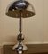 Lámpara de mesa francesa grande estilo cromo, 1970, Imagen 7