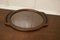 Oval Carved Oak Breton Country Tray, 1900s 5