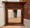 Large Carved Fruitwood Overmantel Wall Mirror, 1970s 7