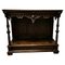 Antique Gothic Green Buffet in Carved Oak, 1600s, Image 1