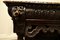 Antique Gothic Green Buffet in Carved Oak, 1600s, Image 7