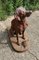 Large Weathered Cast Iron Statue of Retriever Hunting Dog, 1970 6