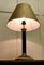 Lampe de Bureau Colonne Corinthienne en Granit et Laiton, 1960 6