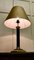 Lampada da tavolo in ottone a forma di colonna corinzia in granito, 1960, Immagine 5