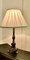 Lampada da tavolo in ottone, anni '60, Immagine 3