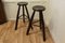Vintage French High Stools, 1950, Set of 2 6