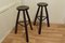 Vintage French High Stools, 1950, Set of 2 7