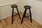 Vintage French High Stools, 1950, Set of 2 5