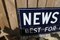 Vintage News of the World Newspaper Enamel Sign, 1930s 5