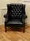 Wing Back Chesterfield Library Chair, 1880 10
