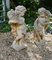 Weathered Classical Statues of Children with Flowers, 1950, Set of 2 3