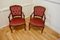 French Button Back Salon Chairs, 1970, Set of 2, Image 3