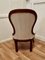 Victorian Style Spoon Back Easy Chair, 1960 6
