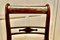 Silla de escritorio Regency con decoración con incrustaciones de latón, 1800, Imagen 5