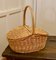 Lined Oval Wicker Picnic Basket, 1960, Image 2