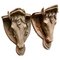 Vintage Horses Head Wall Brackets in Cast Iron, 1920, Set of 2 1