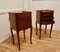 French Bedside Tables in Cherry Wood, 1920, Set of 2, Image 6
