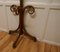 Antique Bentwood Flat Back Hall Stand, 1900 7