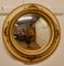 Large French Gilt and Cream Convex Wall Mirror, 1920s 3