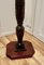 Lámpara de pie vintage de caoba, 1920, Imagen 2