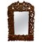 Antique Carved Fruitwood Mirror, 1900 1