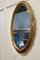 Art Deco Oval Gilt Wall Mirror, 1920 7