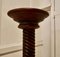 Antique Pedestal Torchere in Carved Mahogany, Image 5