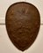 19th Century Iron Wall Hanging Shield Fire Back, 1880s, Image 2