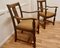 Arts & Crafts Golden Oak Carver Chairs, 1920s, Set of 2 4