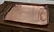 Large 19th Century Copper Roasting Tray with Gravy Well, 1850s 2