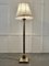 Fluted Brass Column Floor Lamp, 1920 5