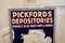 Poster con mappa di Pickfords Depositories, anni '50, Immagine 3