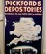 Card Map Poster from Pickfords Depositories, 1950s 5