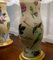 Reverse Painted Decoupage Baluster Vase Lamps, 1960, Set of 2, Image 8