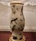 Reverse Painted Decoupage Baluster Vase Lamps, 1960, Set of 2, Image 9